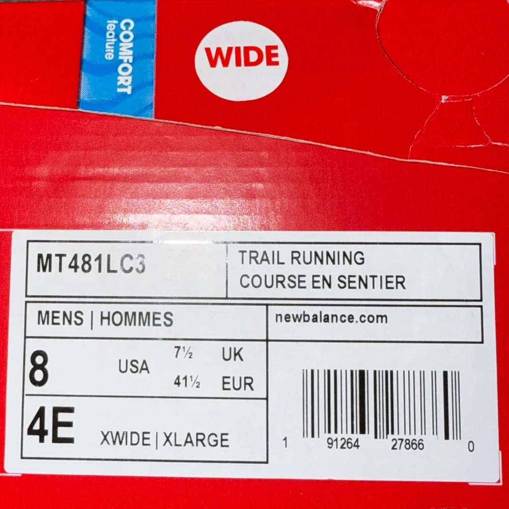 New Balance Men's Athletic Shoes in Gray and Orange - Picture 5 of 5
